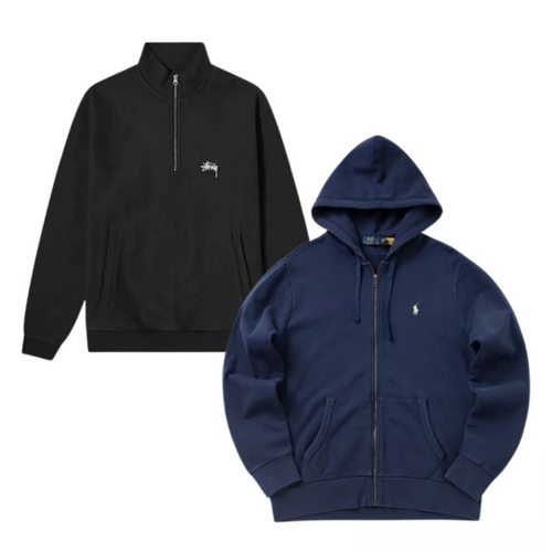 Mix 10kg Branded Zipper Hoodie/Sweatshirt