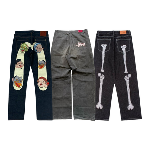 Précommande  30x Pièces Baggy Printed