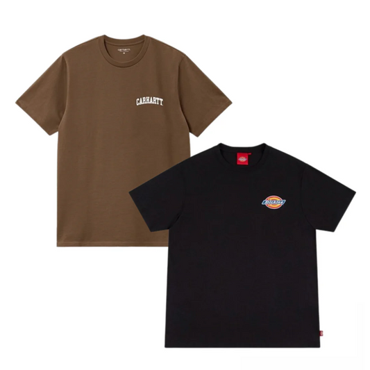 Précommande 30x Pièces Tee-shirt Carhartt & Dickies