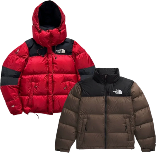 Précommande 5x Pièces Puffer Nuptse The North Face